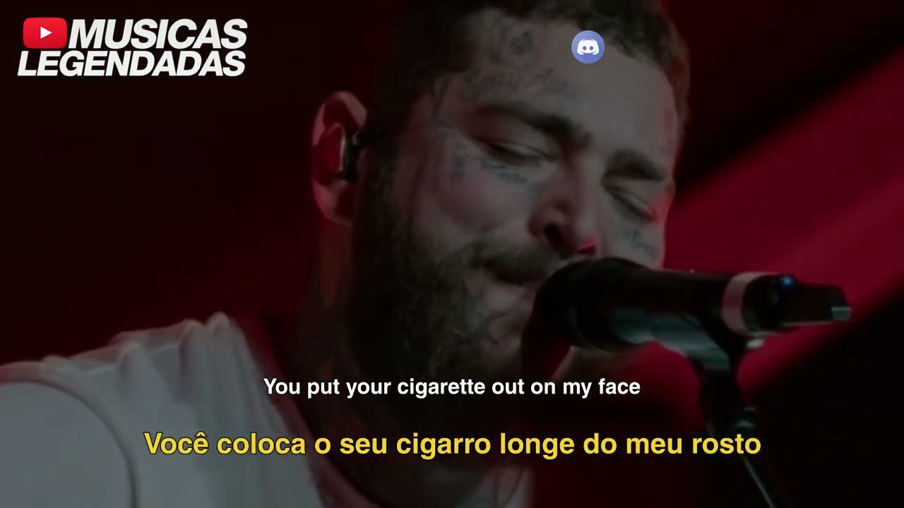 Ao vivo) Post Malone - Goodbyes (Legendado