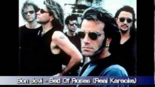 Video thumbnail of "Bon Jovi - Bed of roses (Real Karaoke)"