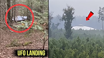 Real UFO 2025 | UFO Landing Caught on Camera
