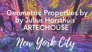 Geometric Properties:  an immersive audio-visual journey at ARTECHOUSE New York City