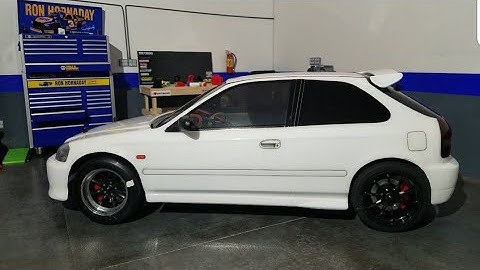 RC FWD Drag Car MST TCR Ek Civic