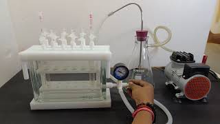 Vacuum Manifold Demonstration: Negative Pressure Solid Phase Extraction System in Action from Takahe
