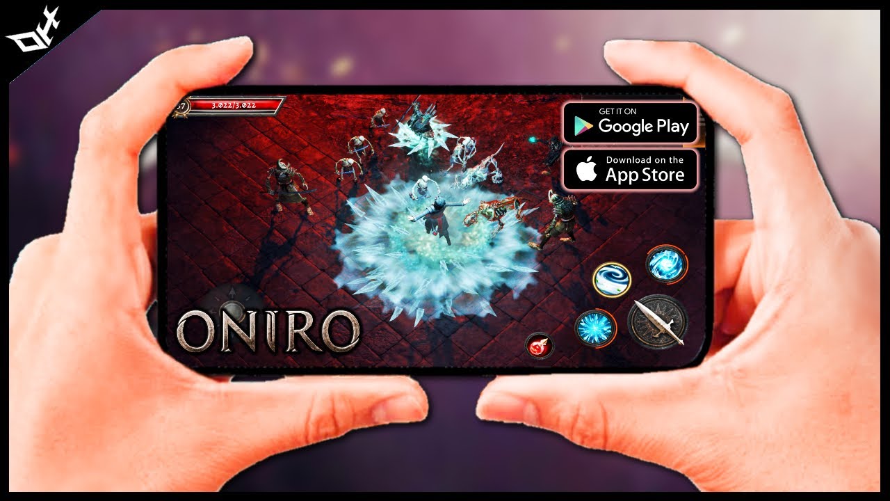 Oniro New hack & slash Action RPG Global Launch | Mobile Handcam ...