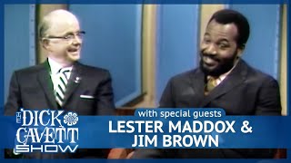 The Debate On Racism And Segregation Jim Brown And Lester Maddox The Cavett Show