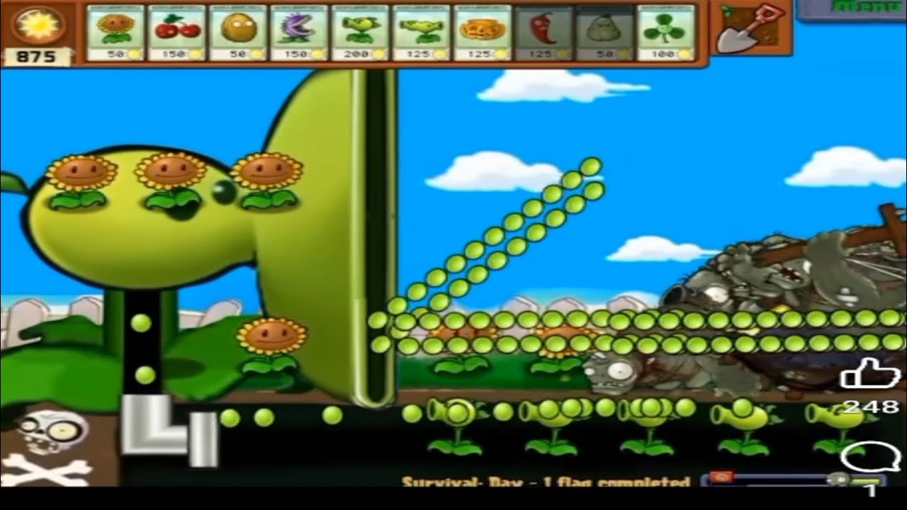 Watching weird PVZ videos on Facebook