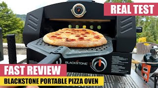 FAST REVIEW | Blackstone PORTABLE Pizza Oven