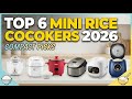 TOP 6 Best Mini Rice Cookers 2025 | Compact & Portable Picks for Small Kitchens