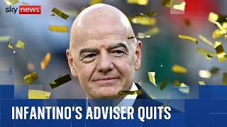 Infantino's senior adviser quits over FIFA's World Cup plan