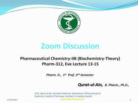 Zoom Discussion Eve Lectures 13 to 15