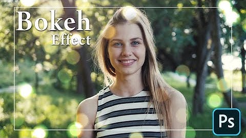 Create Realistic Bokeh effect in Photoshop || Photoshop Tutorial