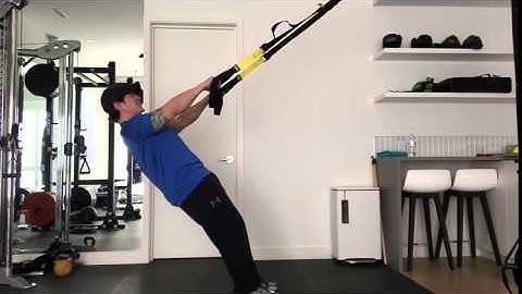 TRX High Rows