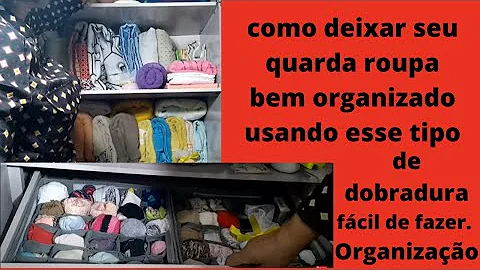 Como guardar roupas de cama no Guarda-roupa?