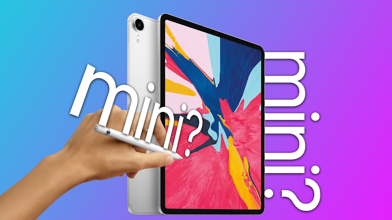 New iPad mini with MINI Apple Pencil? - YouTube