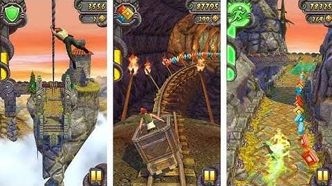 Temple Run 2 gameplay - running game || walkthrough part 1 ( ios android gameplay  )