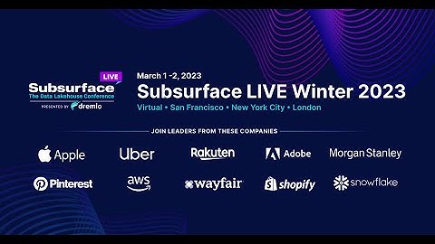 Subsurface LIVE 2023 | Meet Some of our Speakers