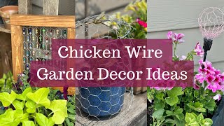 Get Creative with Chicken Wire: 3 Easy DIY Projects you Can Make Today!