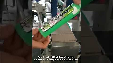 Automatic tabletop labeling machine model ALM-21100TP for bottles