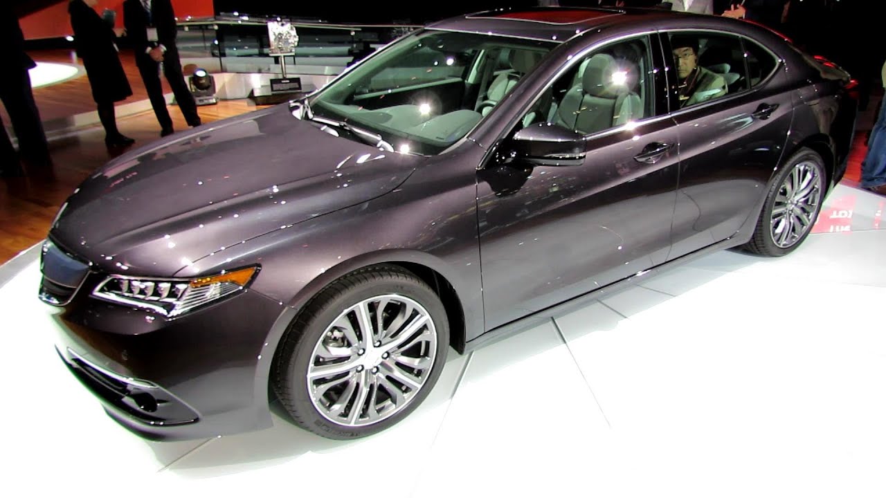 2015 Acura Tlx Exterior And Interior Walkaround Debut At 2014 New York Auto Show