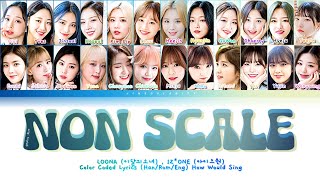 LOONA & IZ*ONE “Non Scale” (Color Coded Lyrics | original by: tripleS) HOW WOULD SING