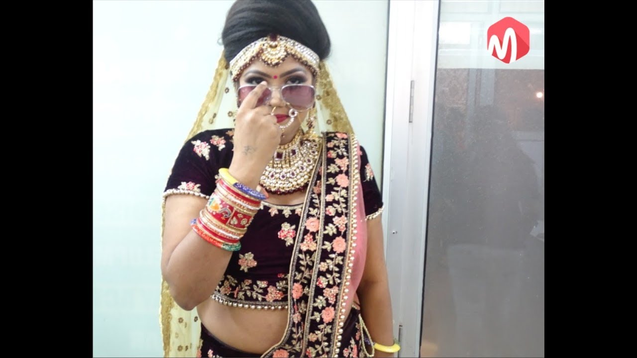 Airbrush MakeUp Demo Step By Step Tutorial Meribindiya Academy ☎