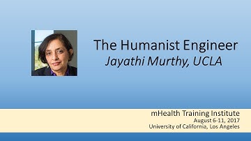 mHTI 2017 - Jayathi Murthy: The Humanist Engineer
