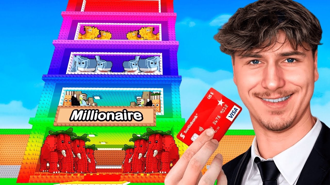JOUER À VOL UN BRAINROT EN ÉTANT MILLIONAIRE !! (Incroyable)