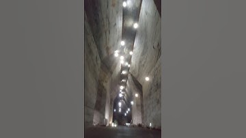Giant underground bunker for rich people?