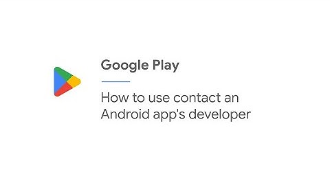 How to use contact an Android app