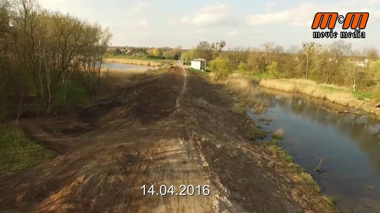 Baustelle Deichbau Gerwisch 2016