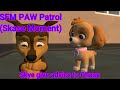 Sfm paw patrol  skye give advice to chase