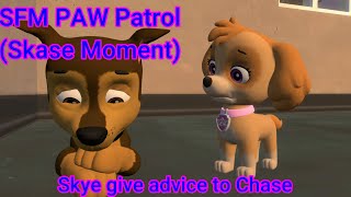 Sfm Paw Patrol Skye Give Advice To Chase