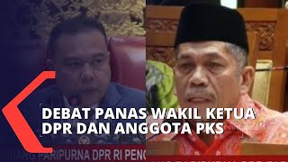 Sidang Pengesahan RKUHP, Wakil Ketua DPR dan Anggota PKS Debat!