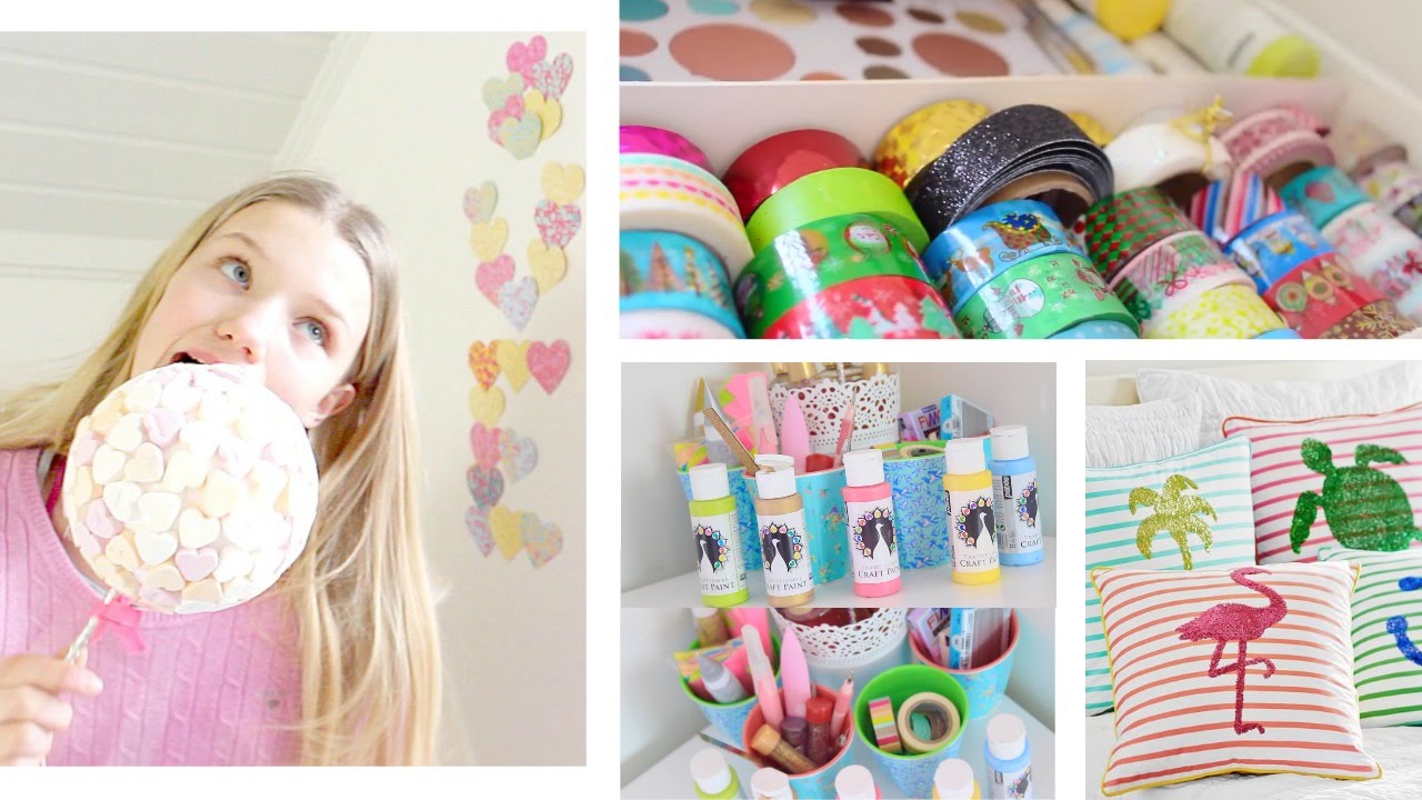 DIY Tumblr Room Decor for VALENTINES DAY! - YouTube