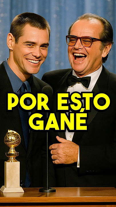 Jack Nicholson No Aguanta la Risa con Jim Carrey en los Globos de Oro 😂🏆