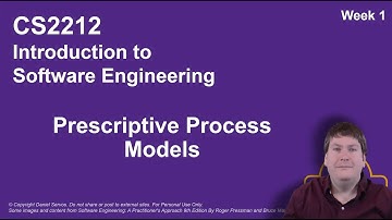 CS2212: Prescriptive Process Models