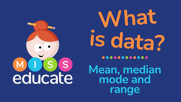 What Is Data? Mean, Median, Mode & Range - Key Stage 2 - Maths