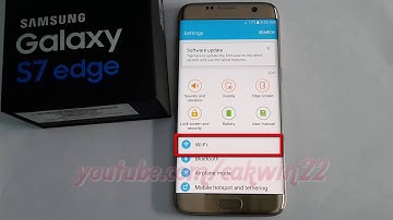 Samsung Galaxy S7 Edge : How to Set Keep WiFi on during sleep (Android Marshmallow)