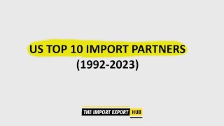 Data Stories: Largest Exporters Towards the US (1992-2023)