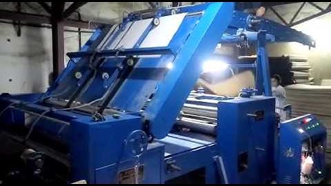 Automatic Pasting Machine for Corrugated Boxes