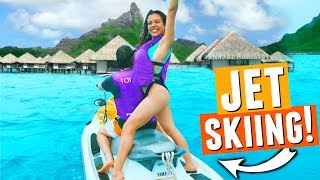 Couples Go Jet Skiing in Bora Bora!🌴🌞🌊