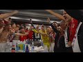 Croatian national football team singing in dressing room after bronze - World Cup Qatar 2022