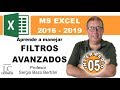 Curso GRATUITO de EXCEL INTERMEDIO | Parte 05 | Aprende a manejar FILTROS AVANZADOS en Excel