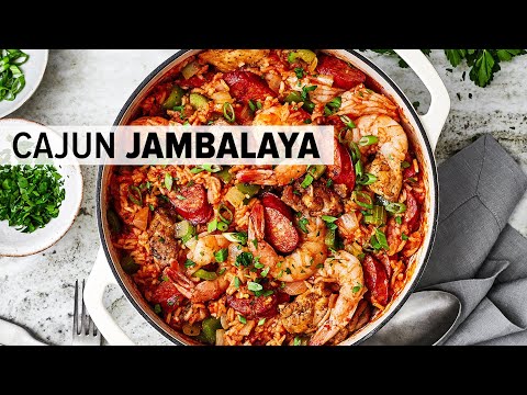 JAMBALAYA RECIPE  the best one-pot Cajun jambalaya!