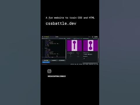 CSSBattle - A website to train your CSS skills! #css #css3 #cssbattle # ... image.