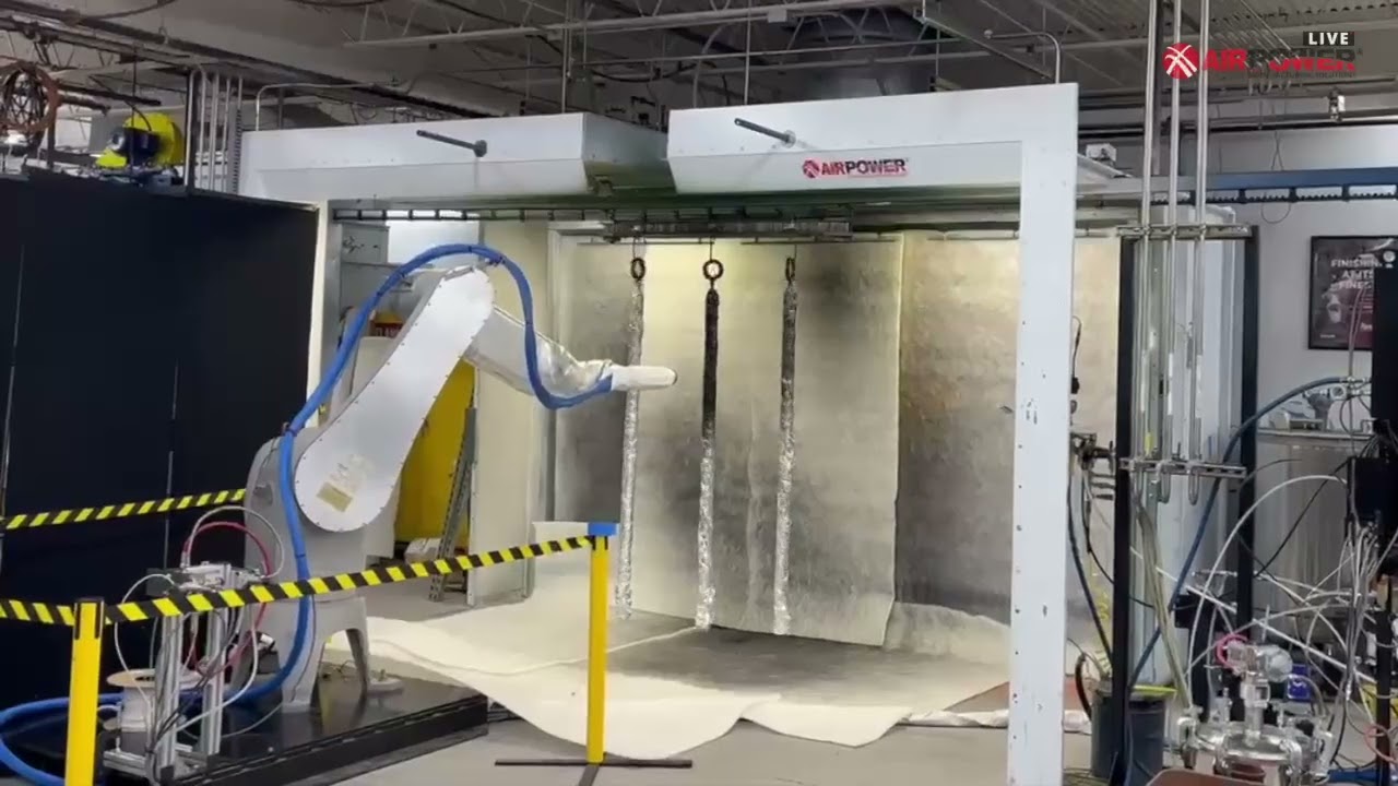 Air Power Finishing Lab allows us to test Automation setups before a