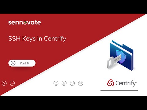 SSH Keys in Centrify