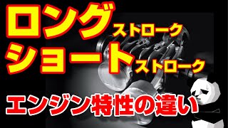 高回転型？低回転型？エンジン特性を決めるシリンダー形状の違いを解説