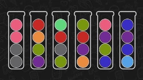 Ball Sort Puzzle Level 64 Solution