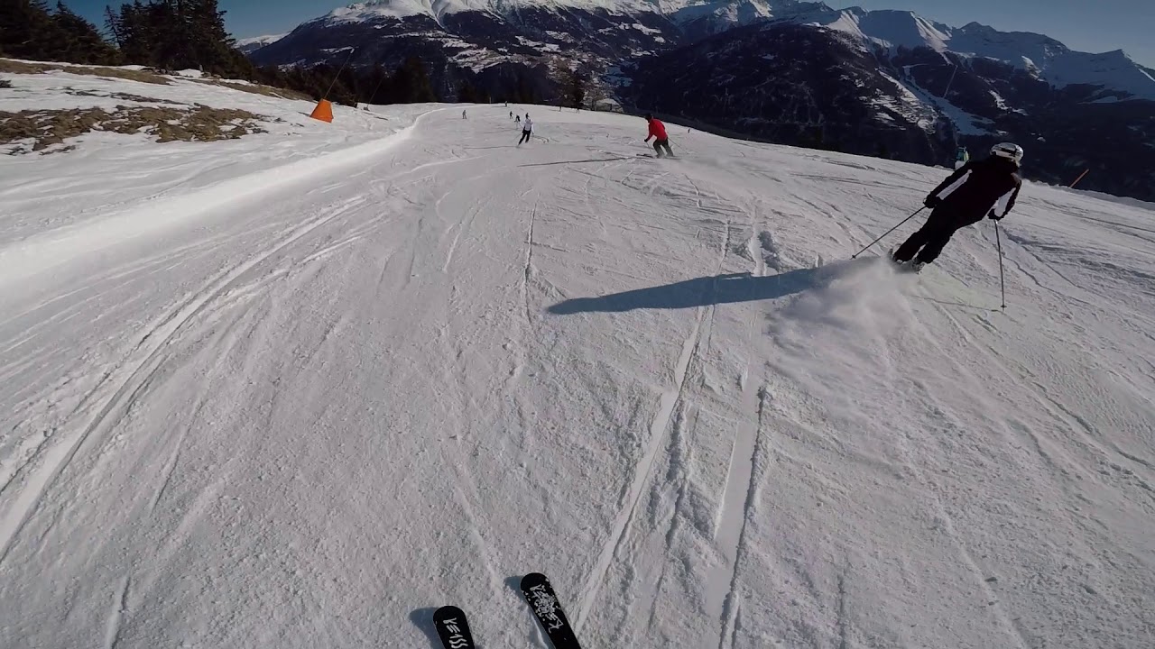 Piste 7 red, Serfaus Fiss Ladis, Austria (Kessler Phantom skis)