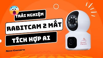 Camera 2 Mắt Rabitcam Thế Hệ Mới Nhất 2023, Tích Hợp Công Nghệ AI Thông Minh, Tính Năng Vô Vàn